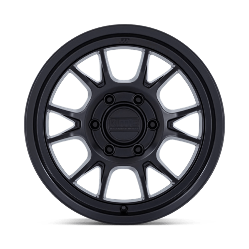 KMC KM729 RANGE Matte Black 17x8.5 -10 6x139.7mm 106.1mm