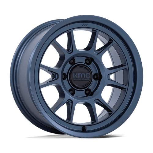 KMC KM729 RANGE Metallic Blue 17x8.5 0 5x150mm 110.1mm - Wheelwiz