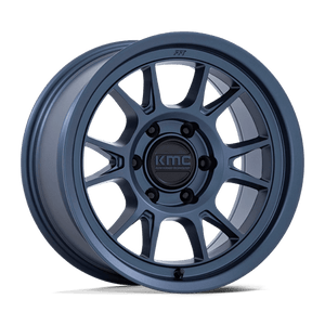 KMC KM729 RANGE Metallic Blue 17x8.5 -10 6x139.7mm 106.1mm - Wheelwiz