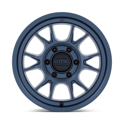 KMC KM729 RANGE Metallic Blue 17x8.5 0 5x150mm 110.1mm - Wheelwiz