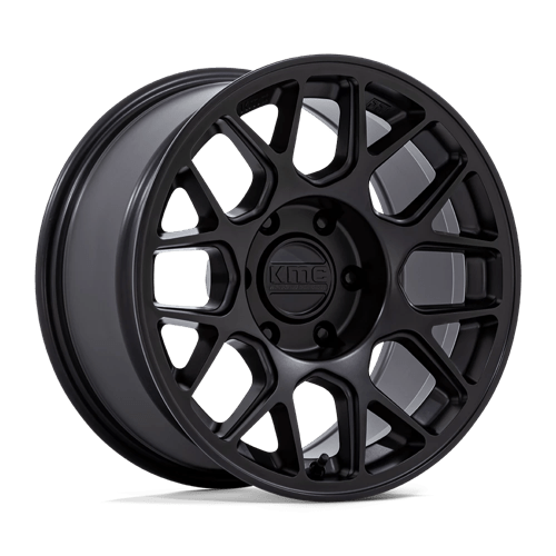 KMC KM730 HATCHET Matte Black 17x8.5 -10 6x120mm 66.9mm