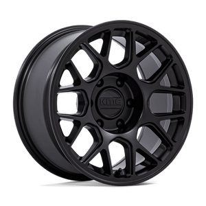 KMC KM730 HATCHET Matte Black 17x8.5 -10 6x114.3mm 66.1mm