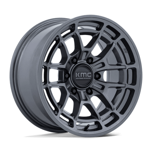 KMC KM732 ARCHER Gloss Anthracite 17x8.5 0 6x135mm 87.1mm - Wheelwiz
