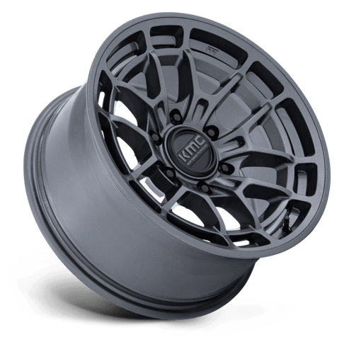 KMC KM732 ARCHER Gloss Anthracite 17x8.5 +25 6x139.7mm 106.1mm - Wheelwiz