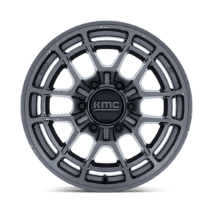 KMC KM732 ARCHER Gloss Anthracite 17x8.5 +25 6x139.7mm 106.1mm - Wheelwiz