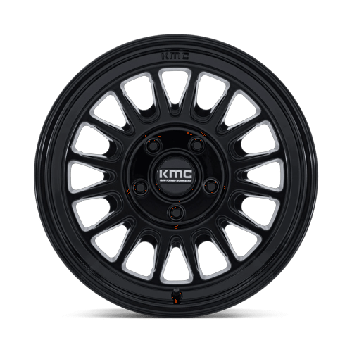 KMC KM733 IMPACT FFT Gloss Black 17x8 +32 6x130mm 84.1mm