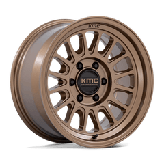 KMC KM733 IMPACT FFT Matte Bronze 17x8.5 +25 6x139.7mm 106.1mm