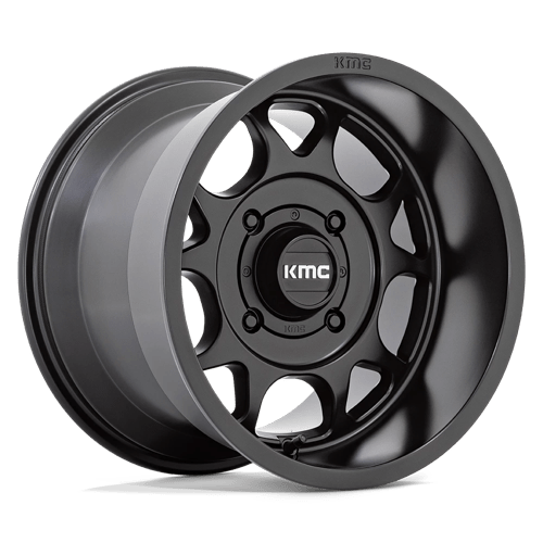 KMC KS137 TORO S UTV Satin Black 15x10 0 4x137mm 96mm - Wheelwiz