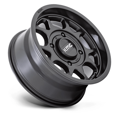 KMC KS137 TORO S UTV Satin Black 15x7 +10 4x137mm 96mm - Wheelwiz