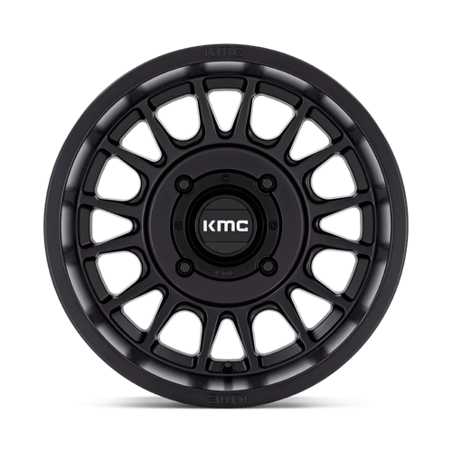 KMC KS138 IMPACT UTV Satin Black 15x10 0 4x156mm 115.1mm - Wheelwiz