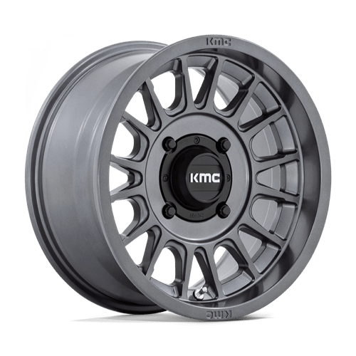 KMC KS138 IMPACT UTV Anthracite 15x7 +10 4x137mm 96mm - Wheelwiz
