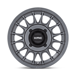 KMC KS138 IMPACT UTV Anthracite 15x7 +10 4x137mm 96mm - Wheelwiz