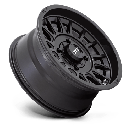 KMC KS138 IMPACT UTV Satin Black 15x7 +10 4x137mm 96mm - Wheelwiz