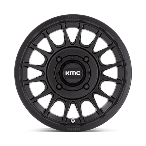KMC KS138 IMPACT UTV Satin Black 15x7 +10 4x137mm 96mm - Wheelwiz