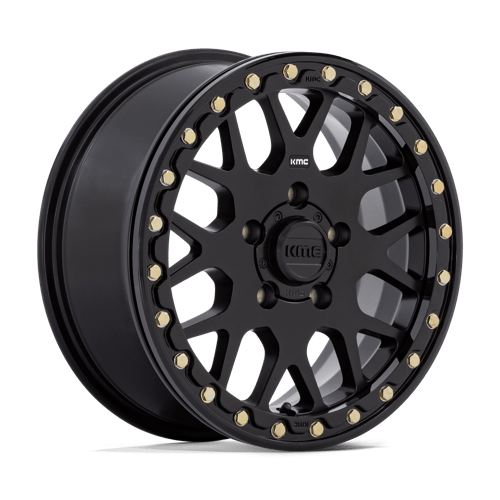 KMC KS235 GRENADE UTV BEADLOCK Satin Black 15x6 +38 5x114.3mm 72.6