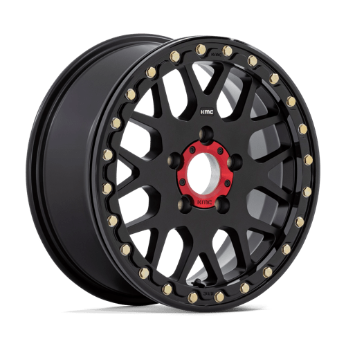 KMC KS235 GRENADE UTV BEADLOCK Satin Black 15x6 +38 5x114.3mm 72.6