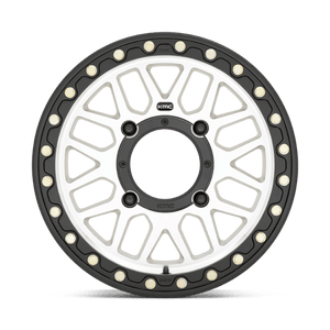 KMC KS235 GRENADE UTV BEADLOCK Machined 15x7 +10 4x137mm 112.1mm - Wheelwiz