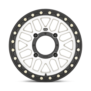 KMC KS235 GRENADE UTV BEADLOCK Machined 15x7 +10 4x110mm 86mm - Wheelwiz