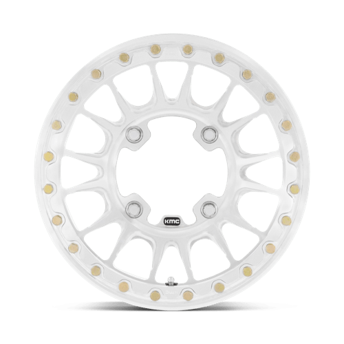 KMC KS436 IMPACT FORGED UTV BEADLO Raw Machined Forged 15x6 +38 4x156mm 115.1mm - Wheelwiz