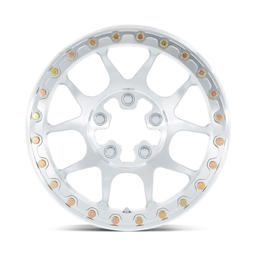 KMC KS437 TORO FORGED UTV BEADLOCK Raw Machined Forged 15x6 +38 5x108mm 75.1mm - Wheelwiz