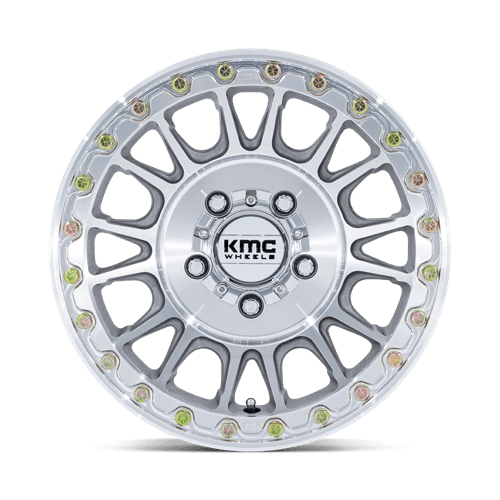KMC KS239 IMPACT UTV BEADLOCK Machined 15x8 0 4x156mm 115.1mm - Wheelwiz