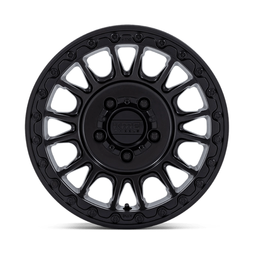 KMC KS239 IMPACT UTV BEADLOCK Satin Black 15x7 +10 4x156mm 115.1mm - Wheelwiz