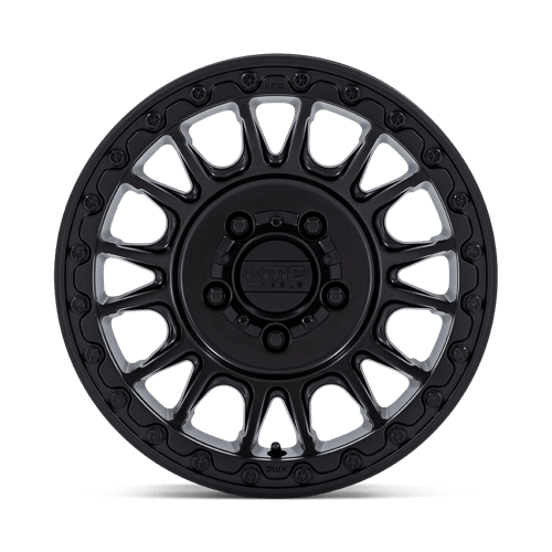 KMC KS239 IMPACT UTV BEADLOCK Satin Black 15x8 0 4x137mm 96mm - Wheelwiz