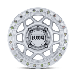 KMC KS241 TORX UTV BEADLOCK Machined 15x7 +38 6x139.7mm 100.3mm - Wheelwiz