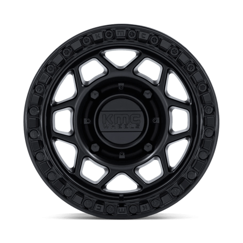 KMC KS241 TORX BEADLOCK Matte Black W/ Gloss Black Rg 15x7 +38 6x139.7mm 100.3mm