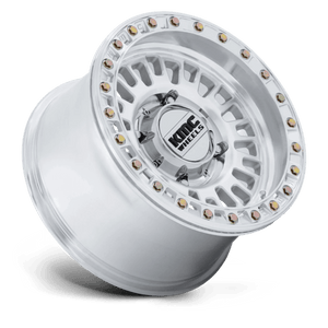 KMC KS242 AZTEC UTV BEADLOCK Machined 15x8 0 5x114.3mm 72.6mm - Wheelwiz