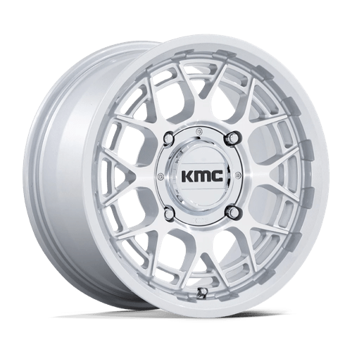 KMC KS139 TECHNIC UTV Gloss Silver Machined 15x7 +38 4x156mm 115.1mm