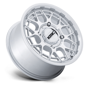 KMC KS139 TECHNIC UTV Gloss Silver Machined 15x7 +38 4x137mm 96mm