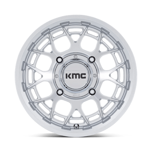 KMC KS139 TECHNIC UTV Gloss Silver Machined 15x7 +38 4x156mm 115.1mm - Wheelwiz