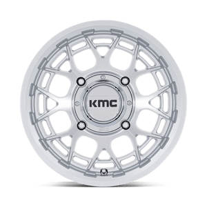 KMC KS139 TECHNIC UTV Gloss Silver Machined 15x7 +38 5x114.3mm 72.6mm