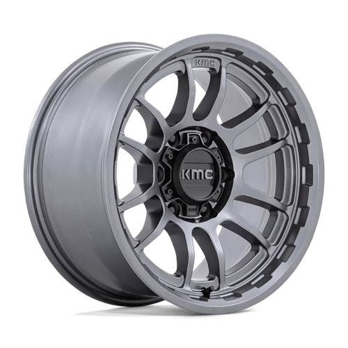 KMC KM727 WRATH Matte Anthracite 17x8.5 0 5x127mm 71.5mm - Wheelwiz