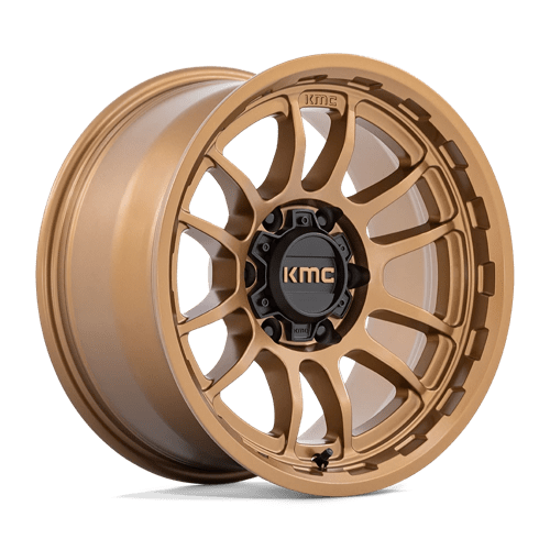 KMC KM727 WRATH Matte Bronze 17x8.5 0 6x139.7mm 106.1mm - WheelWiz