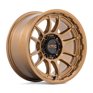 KMC KM727 WRATH Matte Bronze 17x8.5 0 6x139.7mm 106.1mm - WheelWiz