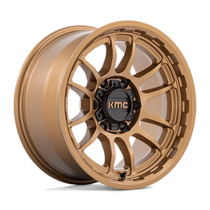 KMC KM727 WRATH Matte Bronze 17x8.5 0 5x127mm 71.5mm - Wheelwiz