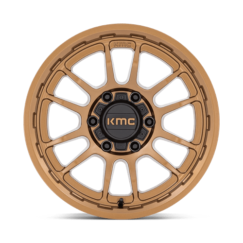 KMC KM727 WRATH Matte Bronze 17x8.5 -10 6x139.7mm 106.1mm - Wheelwiz