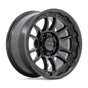 KMC KM727 WRATH Satin Black 17x8.5 0 6x139.7mm 106.1mm - Wheelwiz