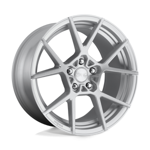 Rotiform R138 KPS Gloss Silver Brushed 19x8.5 +45 5x112mm 66.6mm - WheelWiz