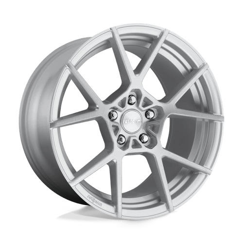 Rotiform R138 KPS Gloss Silver Brushed 18x8.5 +45 5x112mm 66.6mm - Wheelwiz