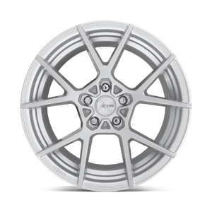 Rotiform R138 KPS Gloss Silver Brushed 18x8.5 +35 5x112mm 66.6mm - Wheelwiz