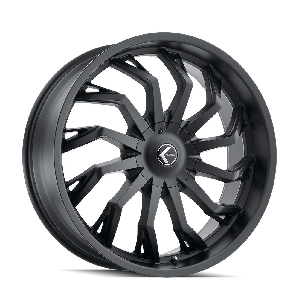 Kraze SCRILLA Satin black 24x9.5 +30 6x135|6x139.7mm 100.3mm - Wheelwiz
