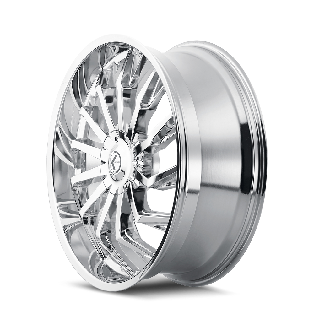 Kraze SCRILLA Chrome 22x9.5 +18 6x139.7mm 106.1mm - Wheelwiz