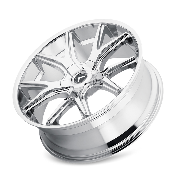 Kraze SPLTZ Chrome 24x9.5 +18 5x115|5x120mm 74.1mm– Wheelwiz
