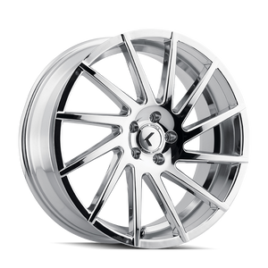 Kraze SPINNER Chrome 20x8.5 +40 5x114.3mm 0mm