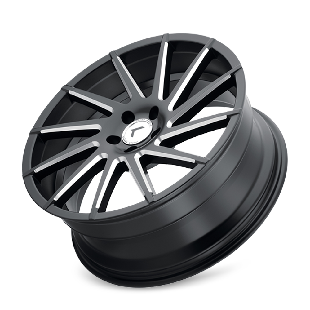 Kraze SPINNER Gloss black milled 18x8 +40 5x120mm 0mm - Wheelwiz