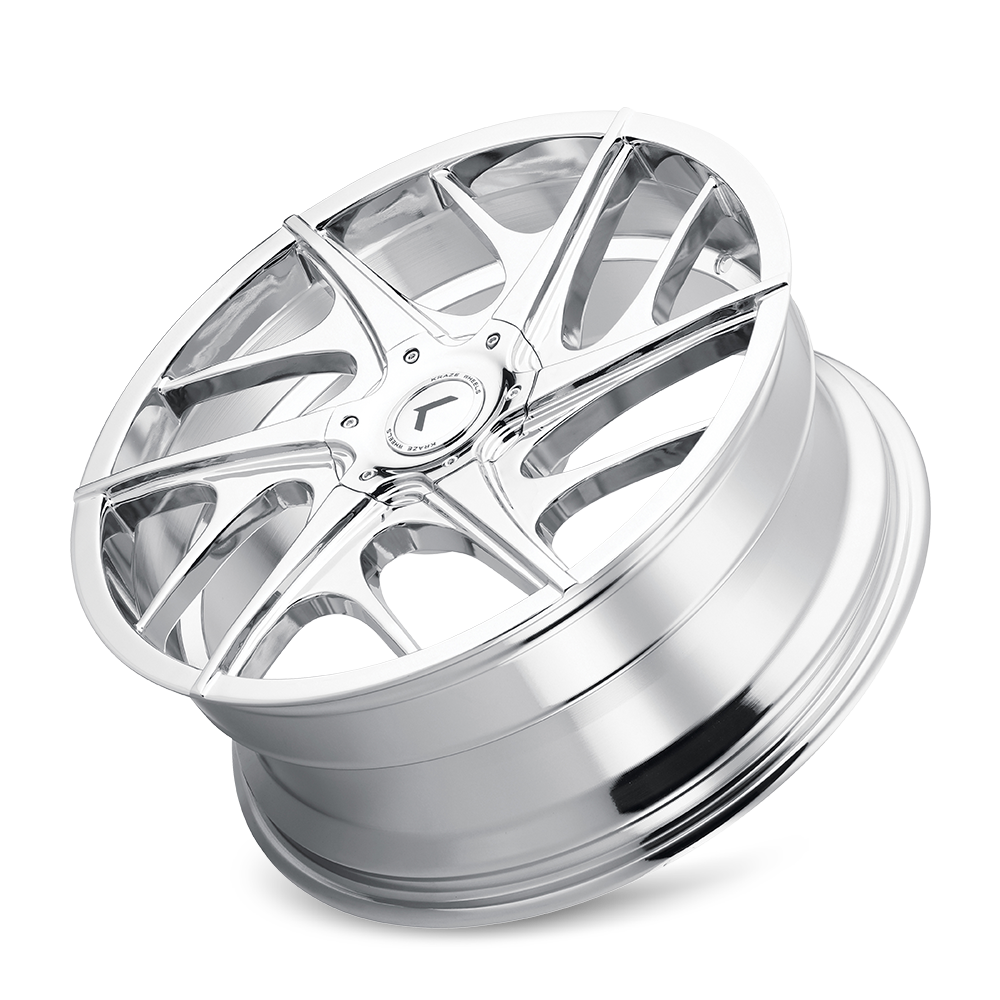 Kraze ROGUE Chrome 18x8 +40 5x108|5x114.3mm 73.1mm - Wheelwiz