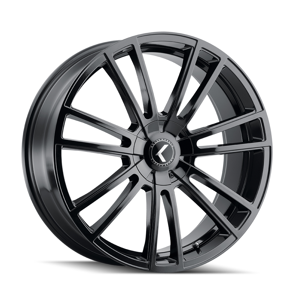 Kraze SPECTRA Gloss black 20x8.5 +38 5x108|5x114.3mm 72.62mm - Wheelwiz